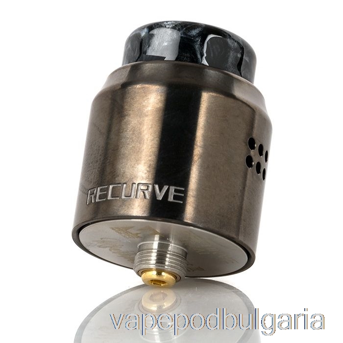 Vape Течности Wotofo X Mike Vapes Recurve Dual 24mm Rda Gunmetal